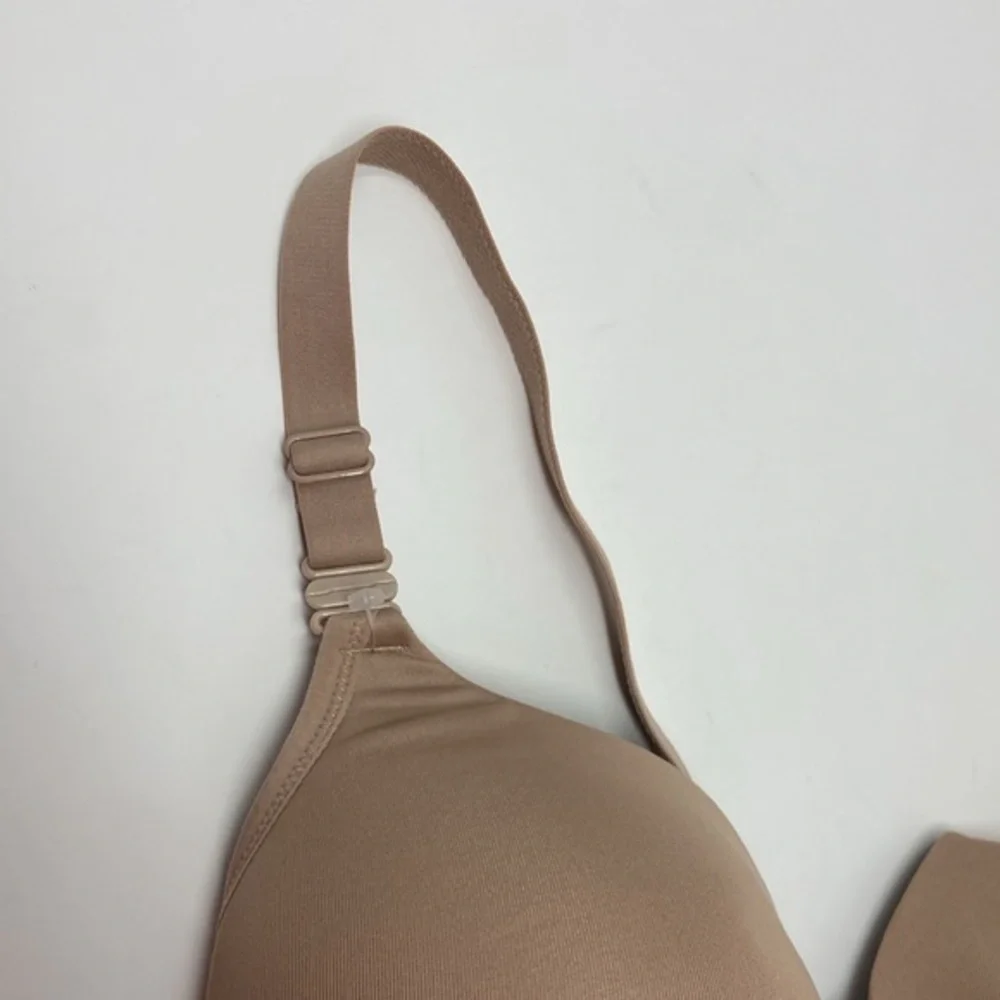 Warners Bra Womens 36DD Tan Polyester Cloud 9 Wire-Free Convertible T-Shirt Nude